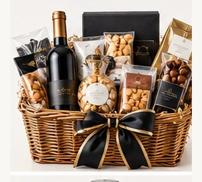 Example presentation of corporate gifts available for corporate sourcing